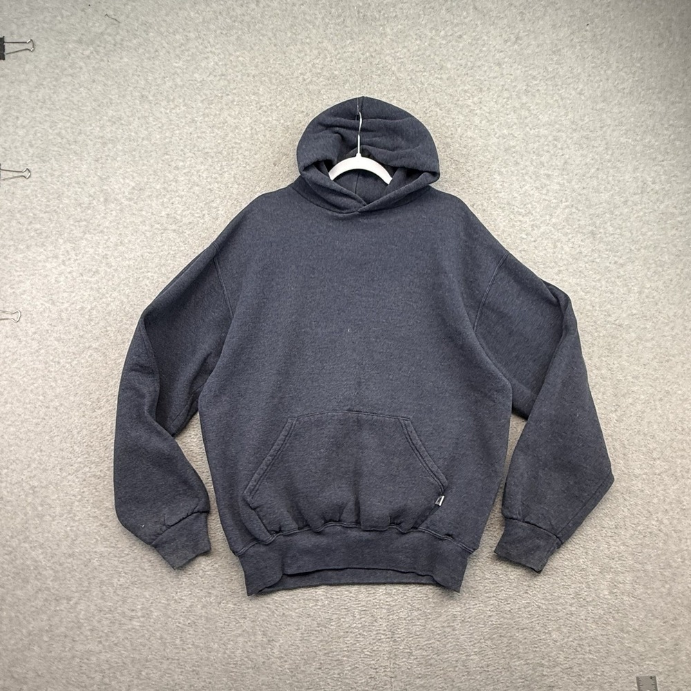 Men's Vintage 90's Big & Tall Russell Athletic Heather Hoodie Blue Large Tall LT